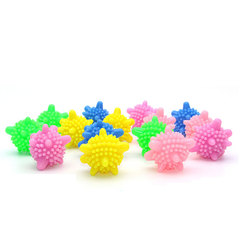 Оптовая продажа многоразовые ПВХ бытовые анти-обмотки стиральная шарик для стиральной машины