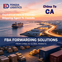 Transitaire FBA, transport maritime, logistique vers le Canada, aéroport international de Toronto Pearson, livraison sécurisée