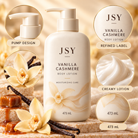 Lotion corporelle au vanille et au cachemire, marque privée, avec beurre de karité et glycérine, parfum chaud et riche, soin hydratant profond 473 mL