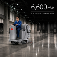 Nettoyeur de sols automatique intelligent CleanHorse X7 pour aéroports et centres logistiques