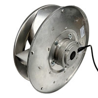 Ventilateur centrifuge à pales courbées en arrière EC FLW250 de 10 pouces (250 mm) 1500 m³/h (883 CFM) haute vitesse 3050 tr/min pour le refroidissement de grands armoires extérieures