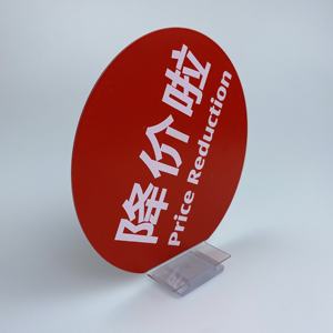 Supermercado Publicidad PVC Estante Exhibición Estante Dangler Wobbler Estante - Product Image 5