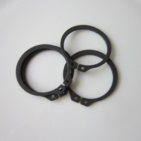 5100-78 Spring Steel External Retaining Ring High-Thrust Radial Fastener Black Finish 46-54Hrc Imperial for Automotive & Pumps