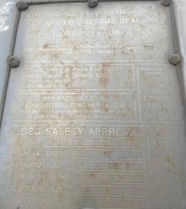 40RH High Cube Used Reefer <b>Container</b> 40ft 67.5CBM <b>Refrigerated</b> Shipping <b>Container</b> for Food Transport - Product Image 6