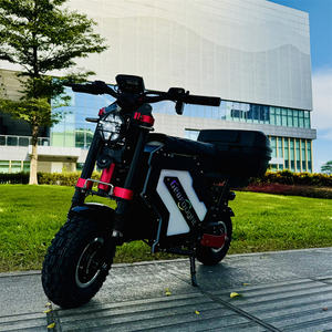 Trottinette électrique Geofought USA M5 72V à double moteur, batterie 50AH, autonomie 120-150km, écran NFC, avec coffre, idéale pour un usage quotidien – Meilleure vente - Product Image 6