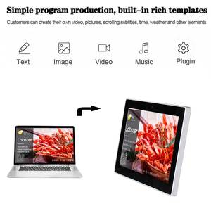 Màn Hình Cảm Ứng Điện Dung Kỹ Thuật Số Poe Lcd Cho Máy Tính Bảng <span class=keywords><strong>10Inch</strong></span> Gắn Tường Android - Product Image 4