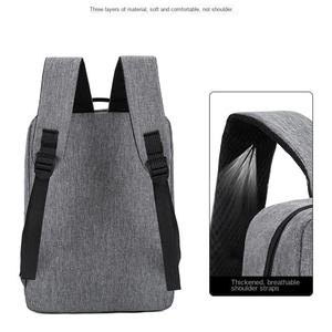 Men's <b>Backpack</b> USB Charging Large Capacity Oxford Cloth Casual Business Simple <b>Computer</b> Three-piece <b>Backpack</b> - Product Image 4
