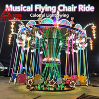 Manèges de fête foraine : Chaises volantes pour parcs d'attractions, équipements de divertissement intérieur/extérieur