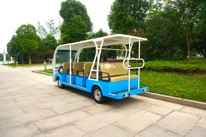 Autobús Turístico Eléctrico Económico, <span class=keywords><strong>Tren</strong></span> sin Rieles de Alta Calidad para Exteriores, Controles Simples y Duraderos, <span class=keywords><strong>Tren</strong></span> Turístico para Parques y Complejos Turísticos - Product Image 6