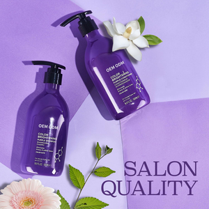 OEM ODM <span class=keywords><strong>แชมพู</strong></span>สำหรับ<span class=keywords><strong>ผม</strong></span><span class=keywords><strong>สี</strong></span><span class=keywords><strong>ม่วง</strong></span><span class=keywords><strong>ล็อค</strong></span>โทนสีเหลือง - Product Image 5
