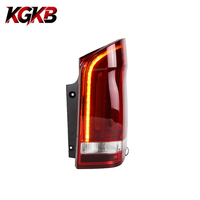 KGKB LED-Rückleuchten-Set für Benz Vito W447 V260 2016-2024 High-Spec-Stil Fließender Blinker Hochleistungs-Plug & Play