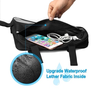 Sac de cadre de vélo triangulaire pour tube avant de vélo de sport imperméable en plein air - Product Image 2