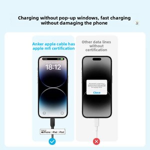 <span class=keywords><strong>สาย</strong></span>ชาร์จแอปเปิ้ล ANKER A81A6 เหมาะสำหรับโทรศัพท์ไอโฟน 12/13/14 - Product Image 4