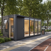 COCOVIA Nuevas Ideas de Productos: Caseta Prefabricada Portátil e Impermeable de 20 pies, Modular, Móvil, Lista para Usar, para Jardín o Habitación de Invitados