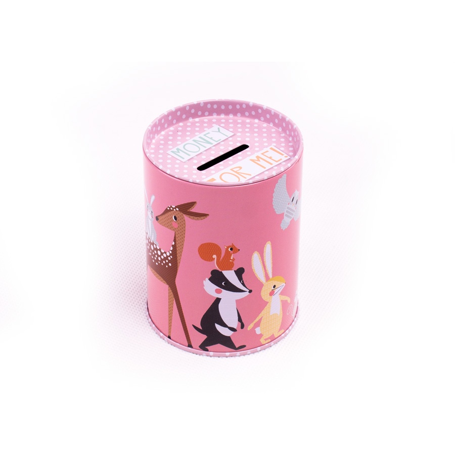 Копилка для монет, круглая копилка для монет, копилка