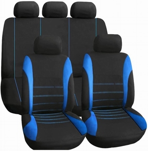 Universal Four-Seasons Five-Seat Car Seat Cover Cross-Border Polyester Material - Product Image 3
