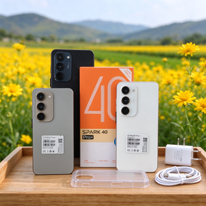 สมาร์ทโฟนรุ่นใหม่ Global Version Spark 40 Pro หน่วยความจำ 16GB+1TB ระบบปฏิบัติการ Android 14 หน้าจอโค้ง HD ขนาด 7.0 นิ้ว รองรับ 4G/5G กล้อง 108MP ขายดี - Product Image 5