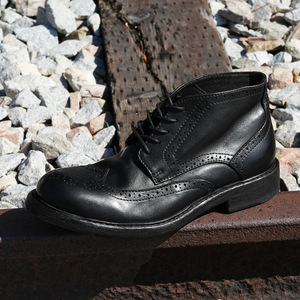 Nouvelles Bottes en Cuir pour Hommes Modèle 2026 – Bottines en Cuir Plein pour Hommes d'Affaires, Design Rétro Gravé, Légères et Confortables - Product Image 4