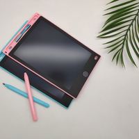 Tablette d'écriture LCD portable et durable, moderne, pour gribouiller, tablette de dessin colorée, contrôle par application, cadeau pour filles et garçons de 3 à 7 ans