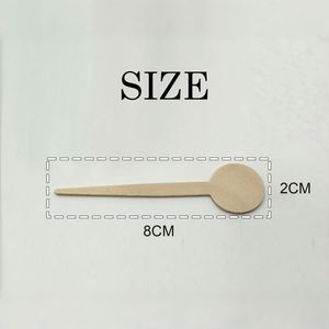 Marqueurs alimentaires en bois faits à la main, écologiques, durables, non toxiques, personnalisables en gros avec logo, pics à nourriture, brochettes, décorations pour cupcakes - Product Image 6