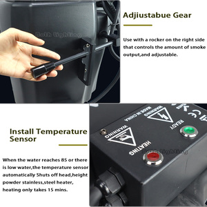 Machine à fumée basse 3500W pour éclairage de fête, de scène et de festival, machine à fumée à glace sèche pour mariage, DJ, première danse sur les nuages - Product Image 3