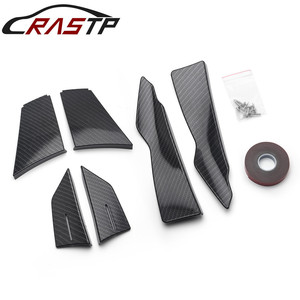 CRASTP Carbon Fiber Bumper <b>Lip</b> <b>Splitter</b> Kit For BMW F80 M3 F82 M4 Screw-On Installation - Product Image 1