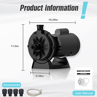 Pompe à air Jade J120017 0.75HP 1.7THP double tension 115/230V 60Hz homologuée ETL ultra silencieuse IP54 1,25 pouce pour piscine creusée et spa