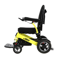 Fauteuil roulant électrique pliable pour personnes handicapées, capacité de charge 300 kg, moteur D39, autonomie 35-40 km, batterie au lithium polymère