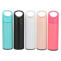 Bouteille d'eau isotherme en acier inoxydable pour sports de plein air, portable, à fixer au tableau de bord, pour étudiants et femmes - Vente en gros