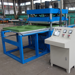 2025 nouvelle conception deux couches double direction automatique en caoutchouc <span class=keywords><strong>tapis</strong></span> de sol carrelage presse machine vulcanisateur chaud pressage machines - Product Image 5