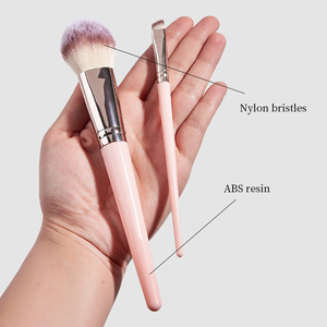 Ensemble <span class=keywords><strong>de</strong></span> 18 pinceaux <span class=keywords><strong>de</strong></span> maquillage professionnels roses, poils synthétiques doux, tube en aluminium, manche en plastique, ensemble complet <span class=keywords><strong>de</strong></span> pinceaux <span class=keywords><strong>de</strong></span> maquillage pour le <span class=keywords><strong>visage</strong></span> avec boîte - Product Image 3