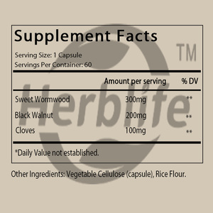 Capsule di Artemisia, Noce Nera e Chiodi di Garofano OEM/ODM - Integratore per Umani, con Combinazione di <span class=keywords><strong>Erba</strong></span> di Artemisia ed Estratto di Noce Nera - Product Image 2