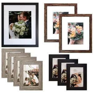 High Quality Wholesale Wooden Picture Frames For Home Decor Black Wood Picture Frames Wholesale Wood Frame Photo