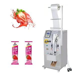 Remplissage d'eau de sachet d'emballage automatique vertical multifonctionnel à bas prix faisant la machine à emballer liquide de jus de fruits