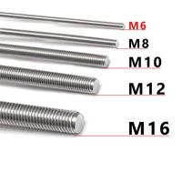 China Manufacturer Supply High Quality 304 Stainless Steel Long Threaded Screw DIN976 Stud Bolt Full Threaded Rod
