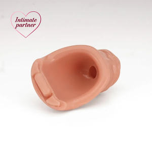 กรงครอบอวัยวะเพศชายแบบนิ่มทำจากซิลิโคน น้ำหนักเบา อุปกรณ์รัดอวัยวะเพศชาย กรงครอบอวัยวะเพศชายแบบ Sissy สำหรับการรักทางทวารหนัก ของเล่นเซ็กซี่สำหรับผู้ชาย เกย์ <span class=keywords><strong>18</strong></span>+ - Product Image 4