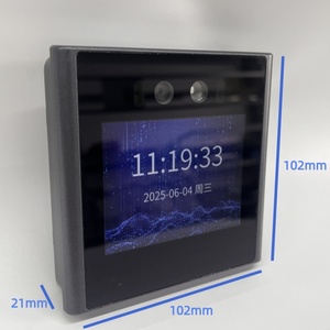 3.5インチスクリーンが付いている正方形の顔、カードおよびパスワードのアクセス管理システム - Product Image 4