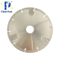 Disques de coupe électrolytiques à bride M14 125mm 180mm 230mm