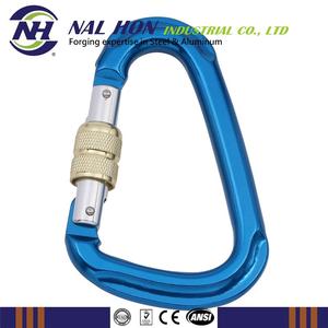 Llavero ovalado de Taiwán, mosquetón de aluminio, forma d de Montañismo con <span class=keywords><strong>certificado</strong></span> CE - Product Image 2