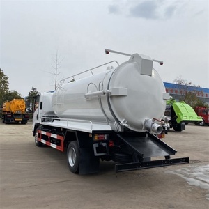 Camion de dragage et de vidange des égouts ISUZU 4x2 de marque japonaise, capacité 5m³, camion aspirateur 5T, véhicule de collecte des excréments 8m³ - Product Image 5