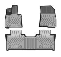 Ensemble de tapis tout temps pour la protection intérieure, antidérapant, en fibre de carbone pour Denza B5 B8 5 places 2025, accessoires intérieurs