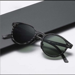 Kacamata Serat Karbon Kacamata Anti Silau Modis Tahan UV untuk Mengemudi Mobil dan Bersepeda - Product Image 4