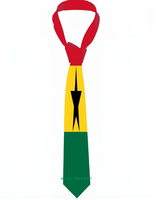 Cravate patriotique avec drapeau réplique de la République Dominicaine, idéale pour le quotidien, les événements formels ou les fêtes, un cadeau parfait pour papa, grand-père ou mari
