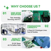 Servicio de Fabricación de PCB OEM EMS, Prototipos de PCBA, Servicio SMT, Fabricante de Circuitos Electrónicos en Shenzhen