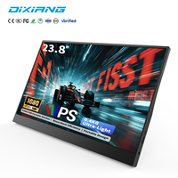 Moniteur portable DIXIANG 23,8 pouces 1080P FHD IPS 144Hz USB-C, écran externe pour ordinateur portable et jeux DX8