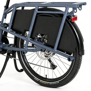 Vélo cargo électrique OEM ODM en gros, nouveau modèle à longue portée, 26 pouces, pneus larges 2.35 pouces, freins à disque hydrauliques, 48V - Product Image 2