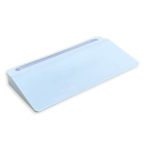 Bloc de notas de escritorio de vidrio para oficina, tablero blanco de borrado en seco, alfombrilla de escritorio para ordenador, soporte para teclado, pizarra blanca con cajones, organizadores de escritorio - Product Image 2