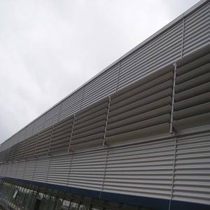 Güneş gölge çıkarılabilir cephe ekran alüminyum panjur paneli - Product Image 4