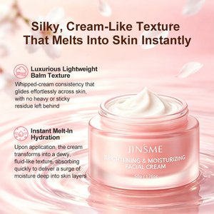 Brightening Moisturizing Facial Cream Hydrating Niacinamide <b>Face</b> Cream for Glowing Skin OEM Private Label Skincare - Product Image 2
