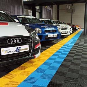 Robuste Piastrelle per Pavimento di Garage in PP, Tappetini Industriali per Officina e Garage - Product Image 5